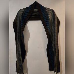 Vintage Pierre Cardin Gray Tone Scarf